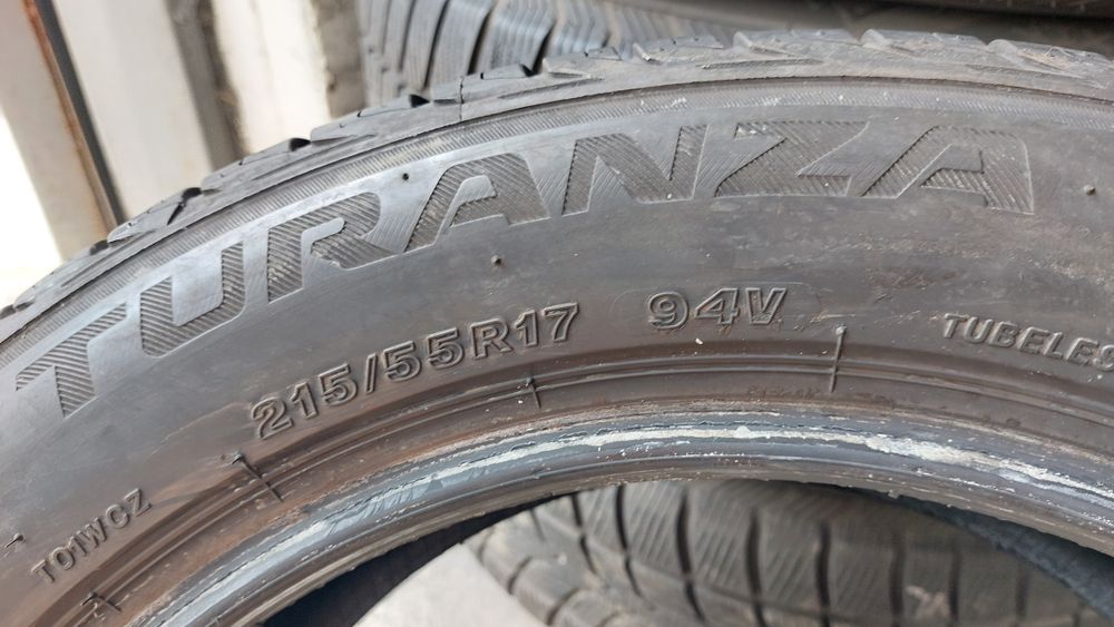 Летни гуми 215/55/17 Bridgestone Turanza T001 4 броя