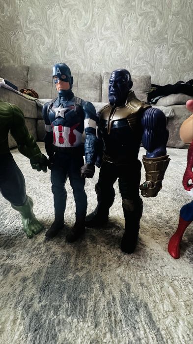 Человек паук,халк и т.д