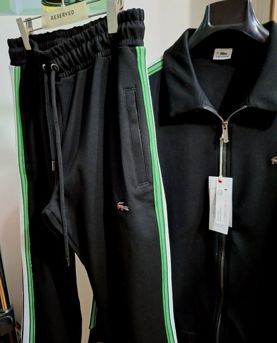 Trening bumbac Lacoste logo metalic calitate