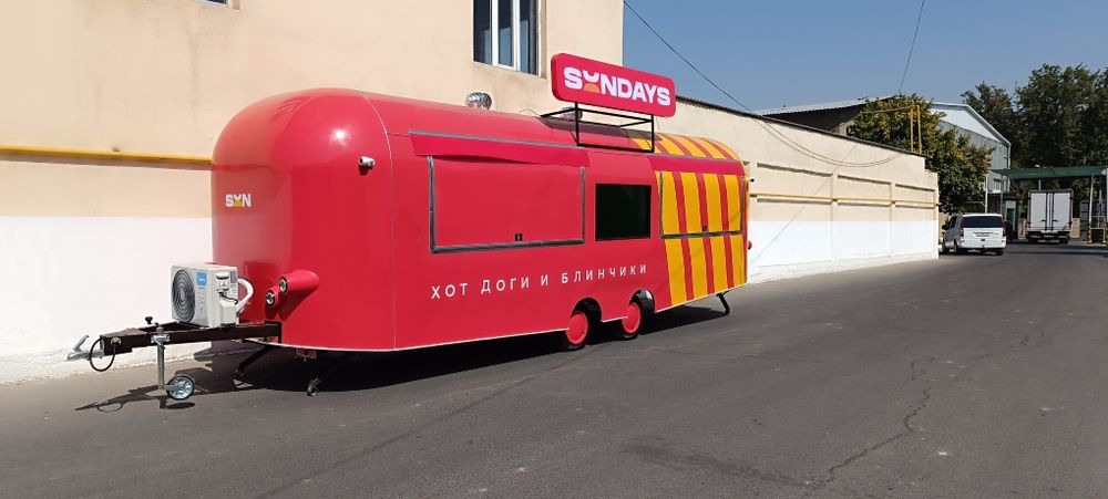 Фудтрак модел  "СТРИТЛАЙНЕР" ,8 метров fudtrak kochma dokon