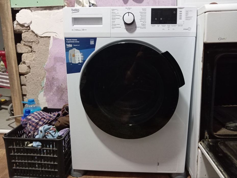Стиральная машинка Beko. Год гарантии
