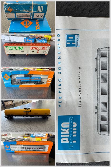 Macheta locomotiva cisterna vagon Roco, Piko, HO, Veb Modellbahnwagen