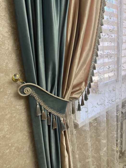 Продам шторы и тюль