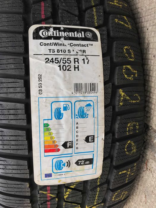 1бр Нова Зимнa Гума 245 55 17 - Continental  RunFlat