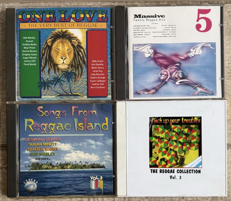 Lot 8 cd-uri muzica reggae