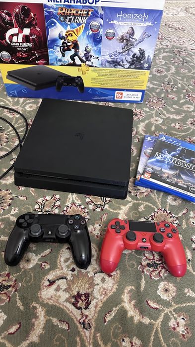Продам ps4 slim 1tb