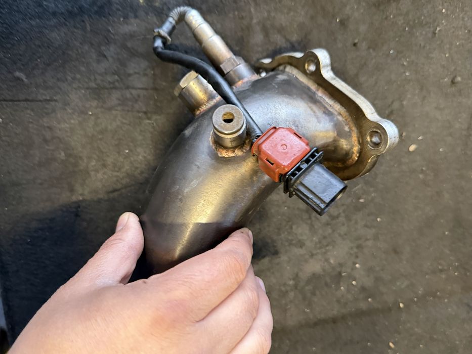 Даунпайп Down pipe dump pipe 3.0 V6 313 Engine A6 / A7 C7 битди Bitdi