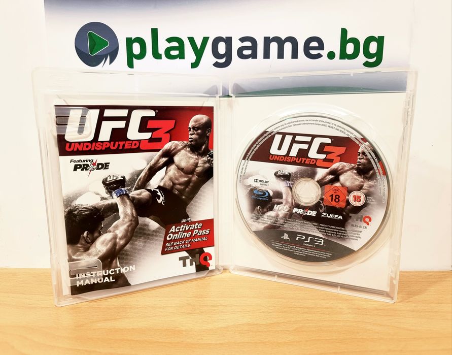 Игра UFC Undisputed 3 за PS3