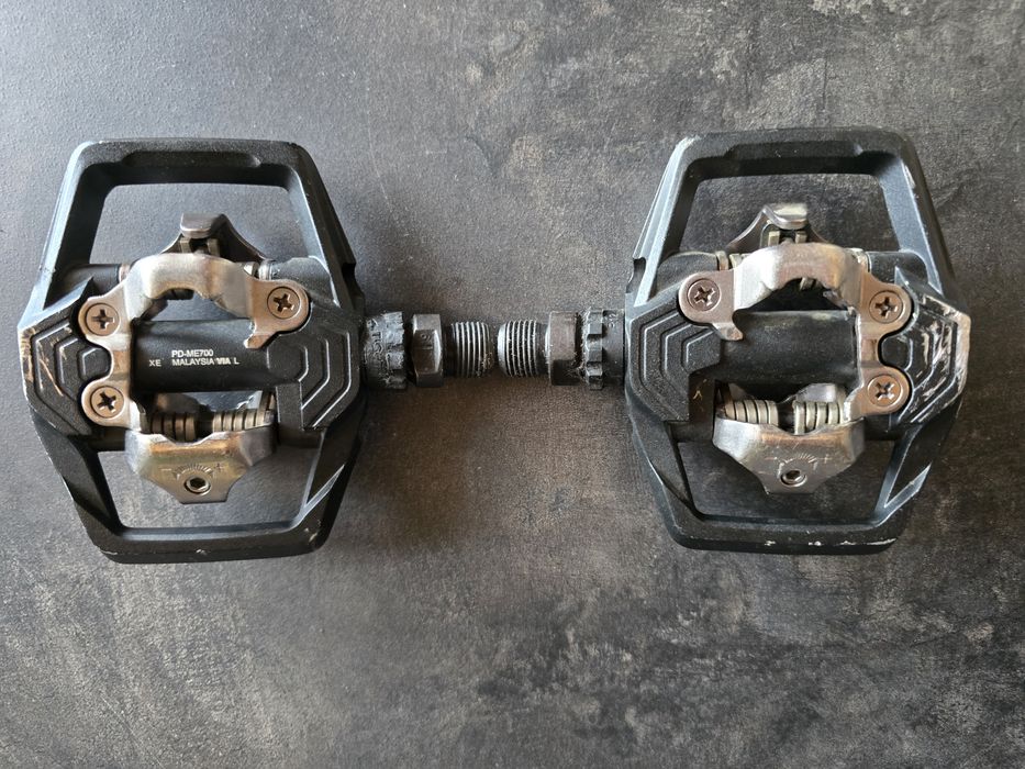 Педали Shimano PD‑ME700 + парчета