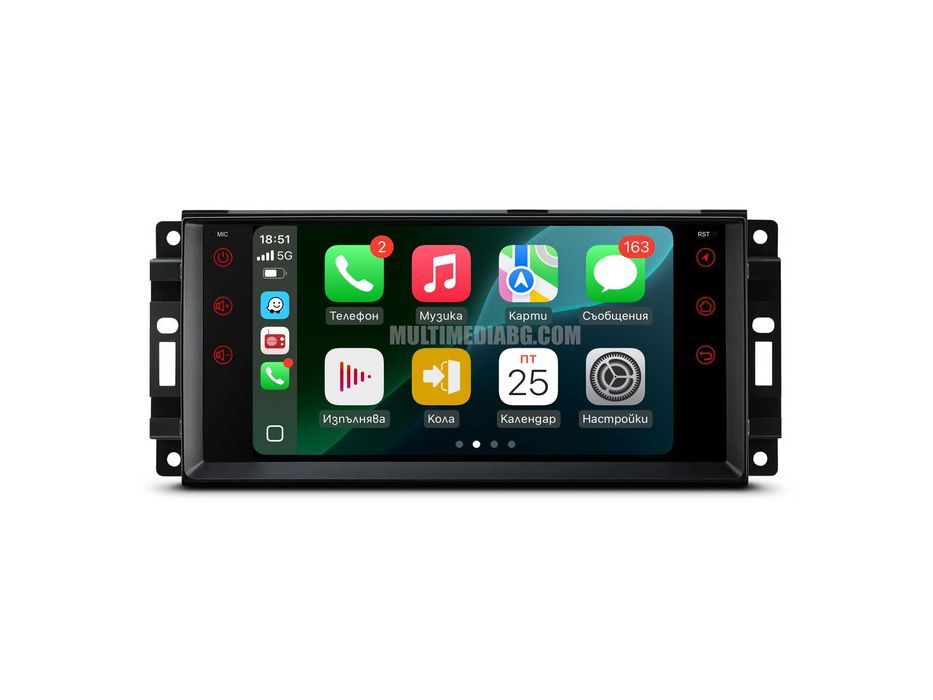 Jeep 2008г-2016г Мултимедия Навигация Android