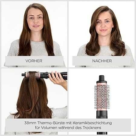 Четка с горещ въздух BaByliss Smooth Finish AS122E, 1200W