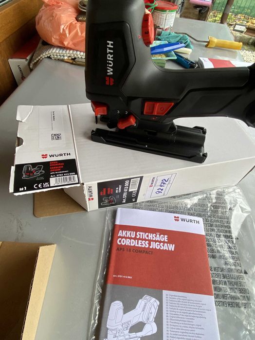 Wurth Ferăstrău vertical (pendular) fără fir APS 18 COMPACT M-CUBE