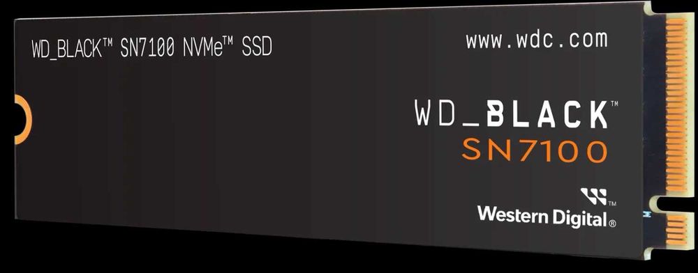 SSD WD Black SN7100 4TB PCI Express 5.0x4 M.2 2280,sigilat