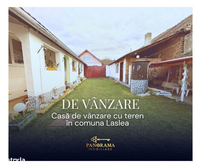 Casă de vânzare în Laslea-gospodărie autentică în inima Transilvaniei