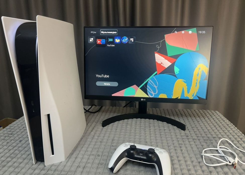 Прошитая PS5 Fat с дисководом