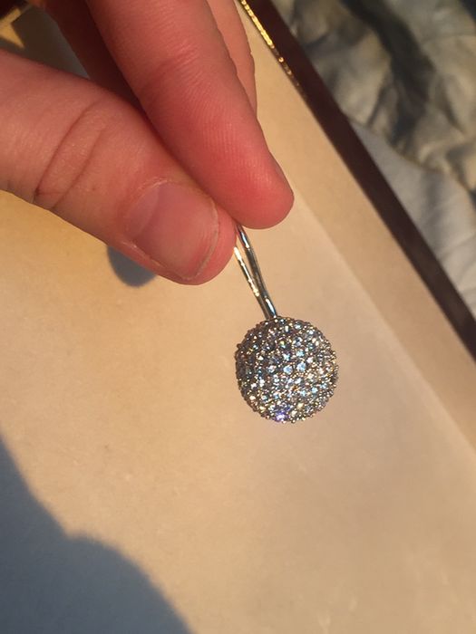 Шикарные серьги шары