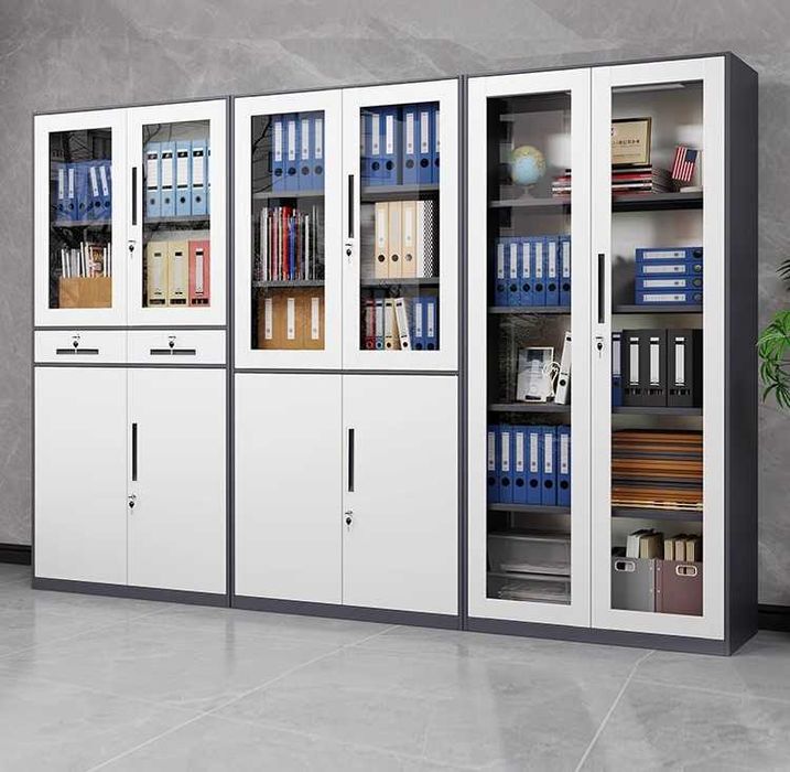 Hodimlar uchun qulay metall shkaf/Ofis uchun funksional shkaf