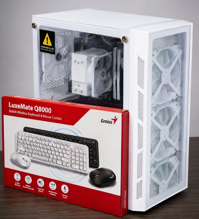 Игровой ПК Ryzen 5 3600 / RTX 3050 8GB / 16GB DDR4 / NVMe 500GB