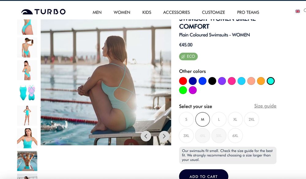 Turboswim бански