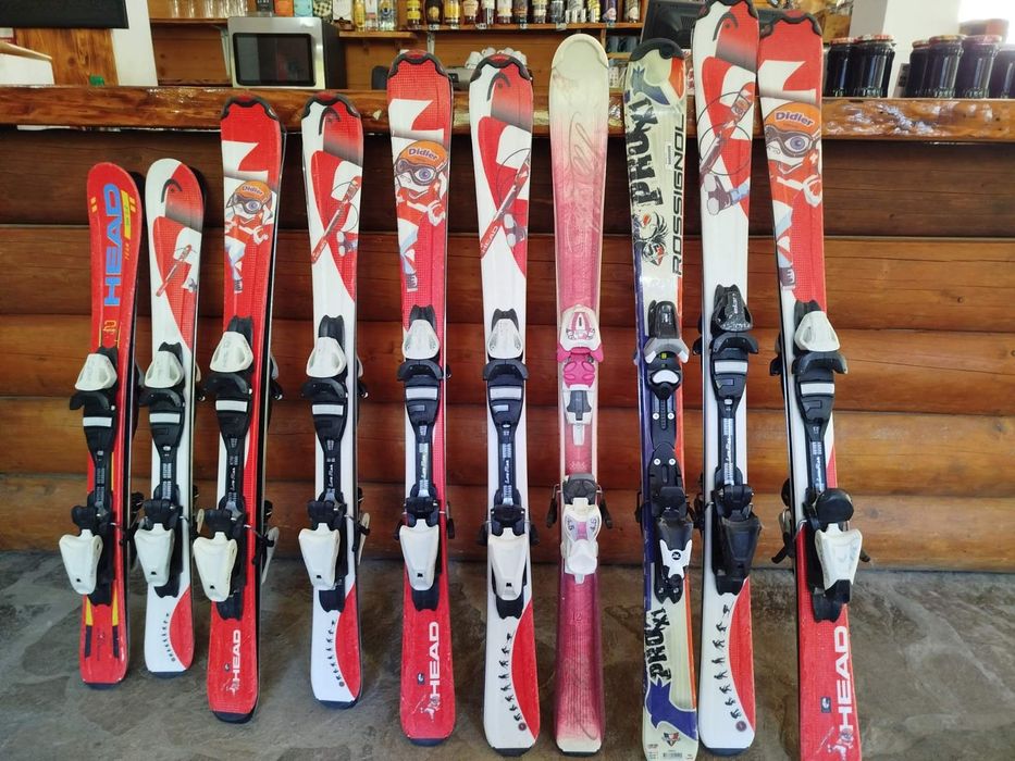 Ски от 168см до 170см и дтски ски от 100 до 130 см