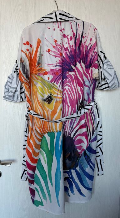 Арт яке с ефектен гръб