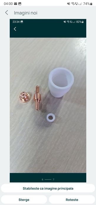 Set duze scurte pentru aparate de taiat cu plasma pt-31