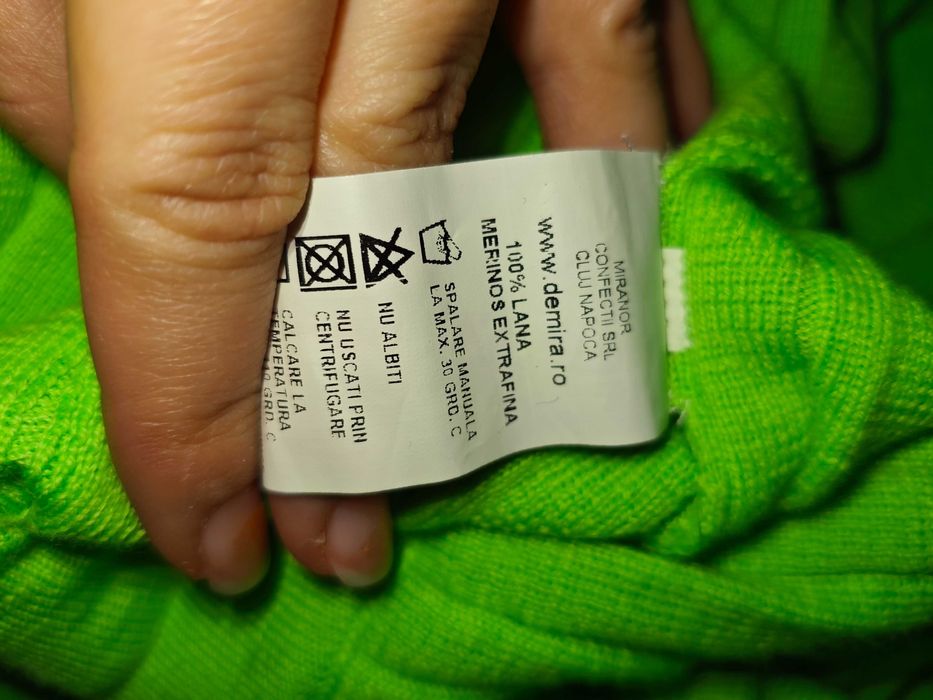 Fusta demira verde măr