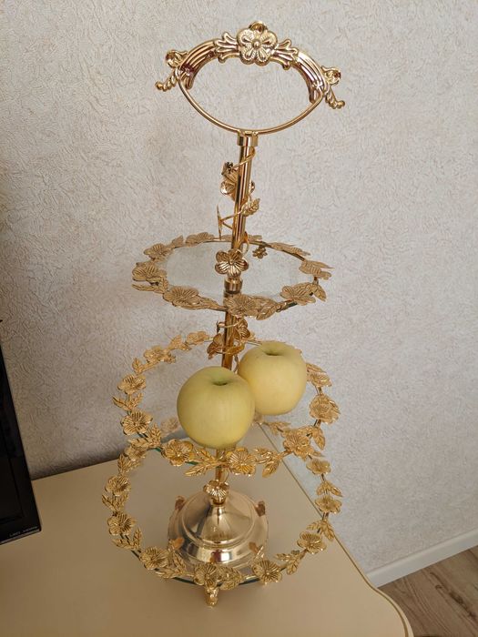 Фруктовница, стекло высшего качества . Новые