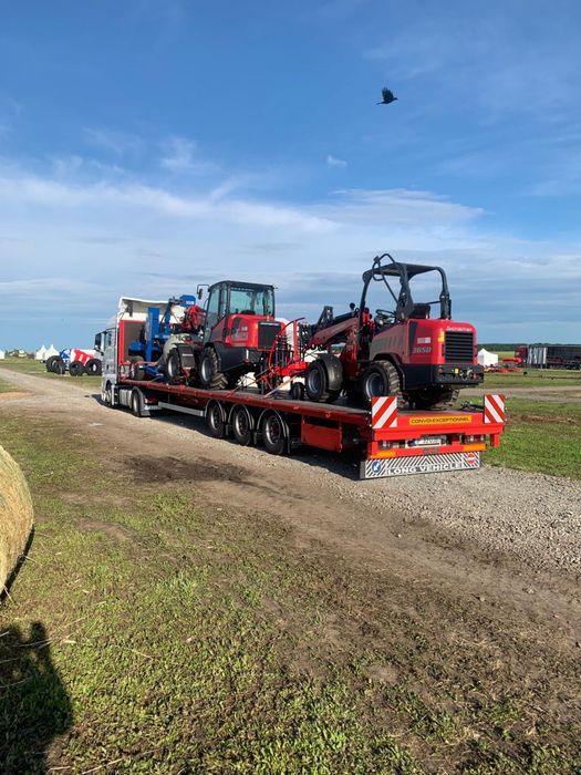 Platforme auto/Închiriere Trailer Transport cap tractor /utilaje / inchiriere trailer platforma containere/ utilaje ILFOV