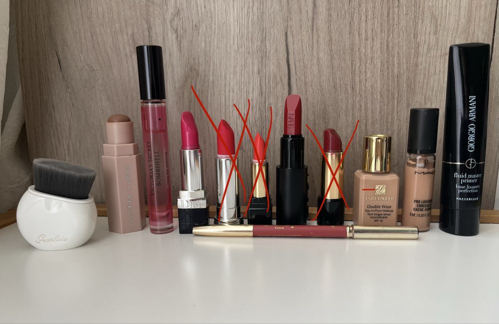 Козметика Dior,Guerlain,Estee Lauder и други