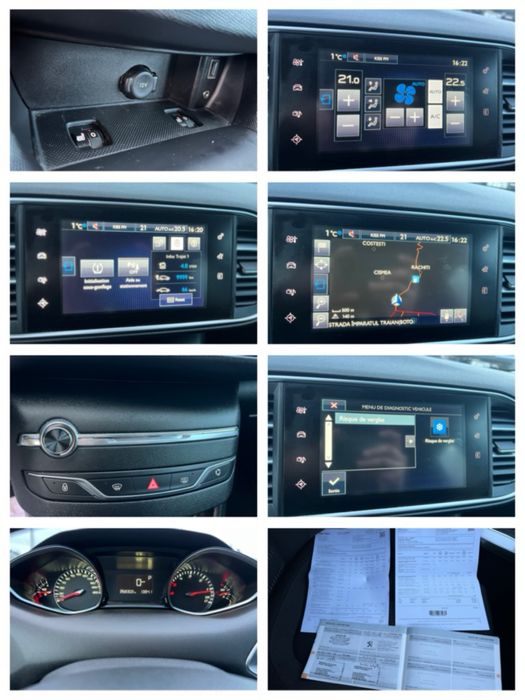 Peugeot 308 ALLURE 2016/2.0 HDi 150CP/EURO 6 FĂRĂ Adblue/break/automat