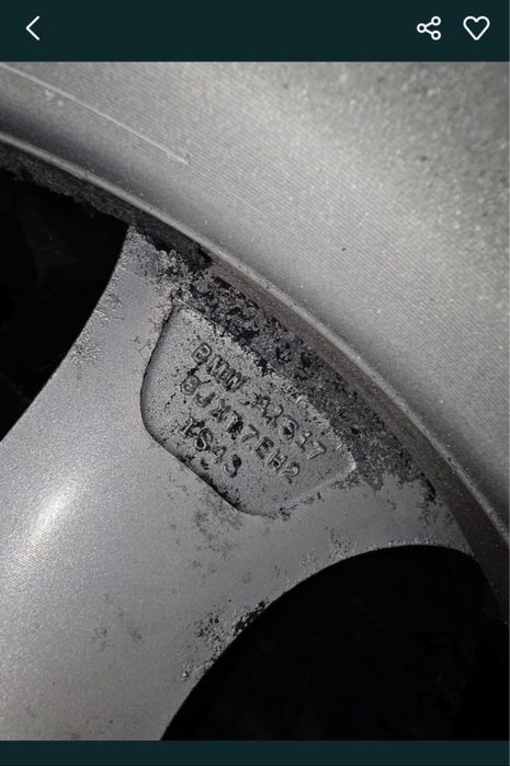 Set 4 jante aliaj BMW 17