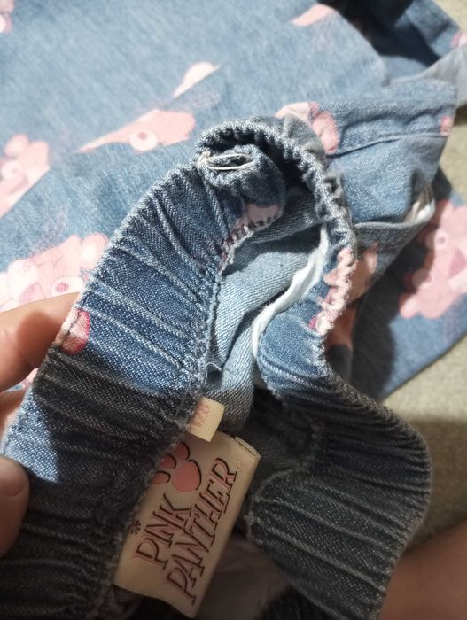Pantaloni blugi pantera 116 128