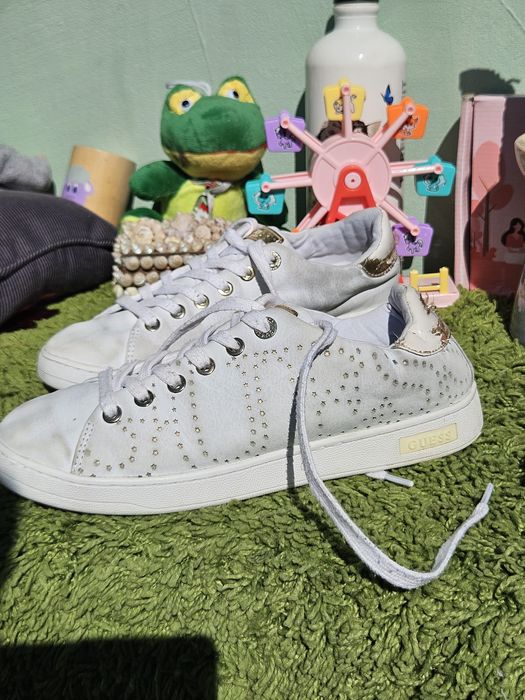 Guess кецове от кожа N38