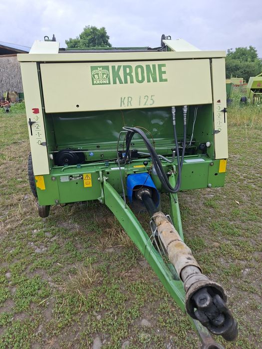 Presa balotiera rotunda metal // krone  kr 125