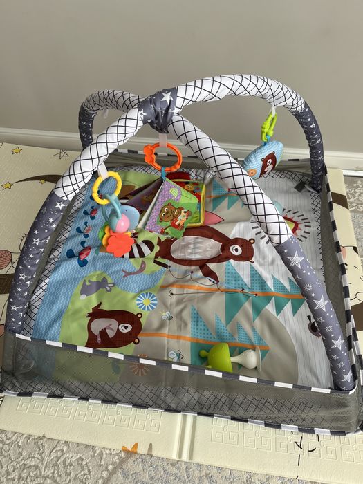 развивающий коврик и шезлонг в подарок