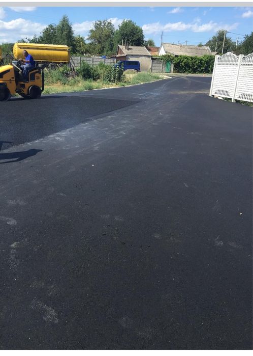 Делаем асфальт.асфалтирование