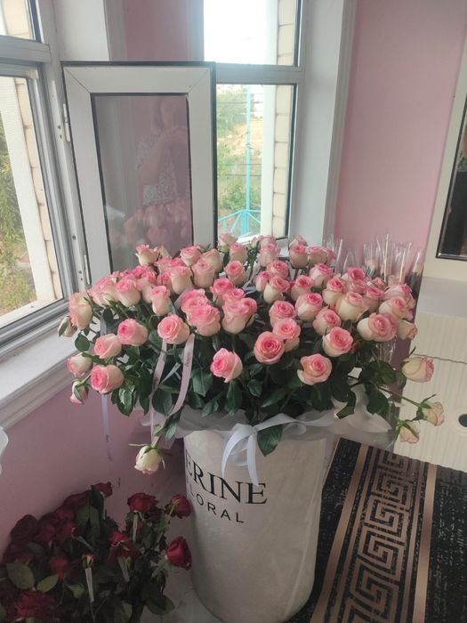 цветы свежи 30к штучный 500