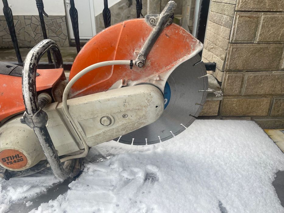 Фугорез Huqvarna K770 и Stihl TS 420