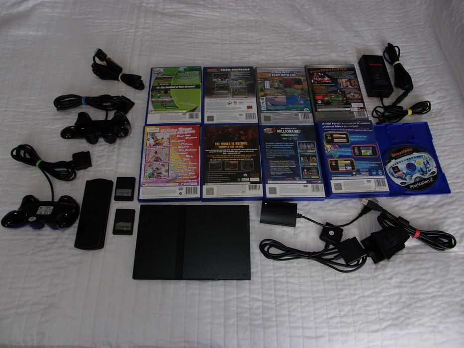 Consola PlayStation 2 Originala cu jocuri