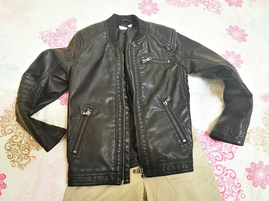Geaca piele H&m mar 122