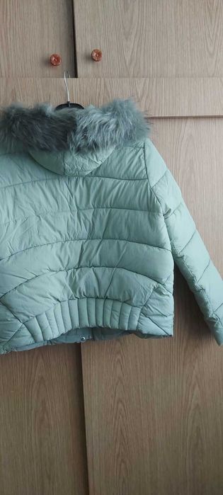 Geaca de iarna cu puf, îmbrăcata odată, măr.46