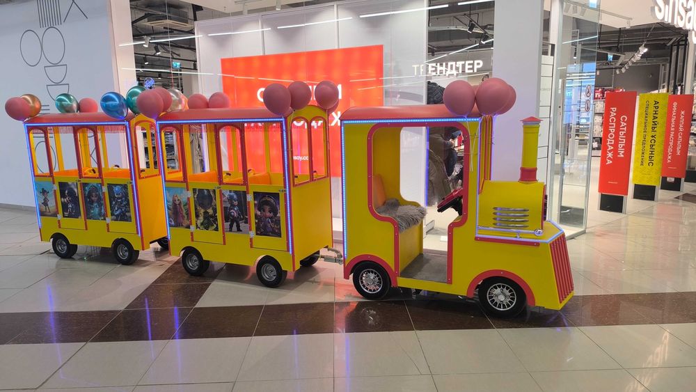 Аттракцион паровозик