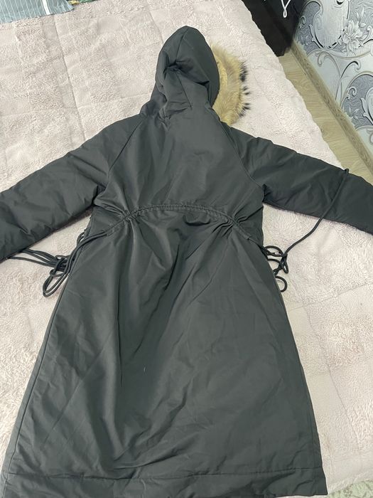 Весь образ 400тыс куртка пуховик мех натуралка  размер М
