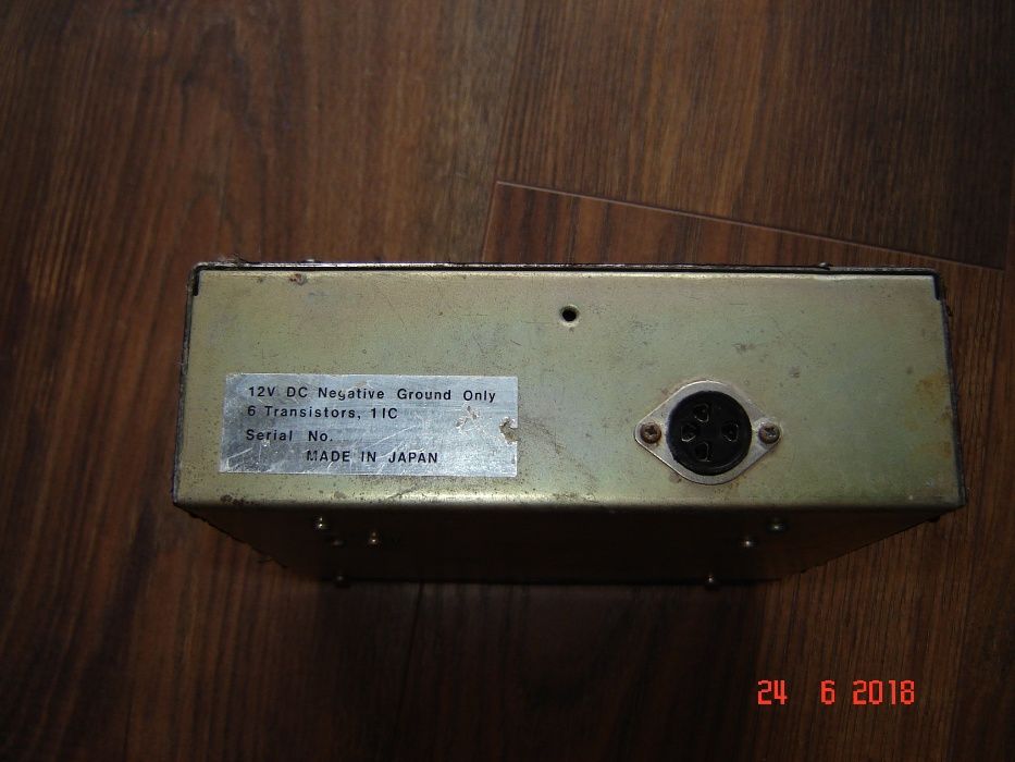 Casetofon Auto anii 70-80 Japan