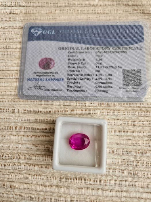 фасетиран сапфир