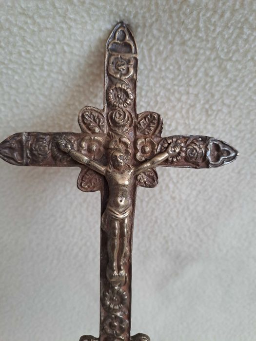 crucifix bronz crucifix alama vechi 25 cm