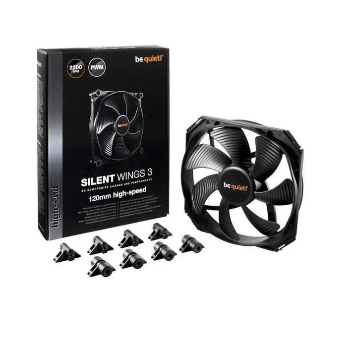 Deepcool RF120FS rgb+be quiet! SILENT WINGS 3 120mm PWM high-speed
