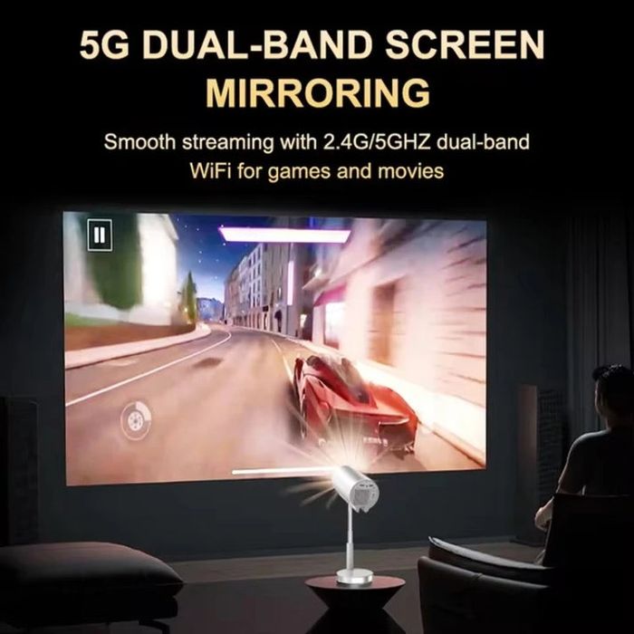 TS-3 Видеопроектор Android WiFi Bluetooth 3D  1080p HD 4k