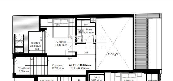 Продава се Мезонет в София, Овча купел 2 - 174 кв.м за 1477 €/кв.м - Снимка #1